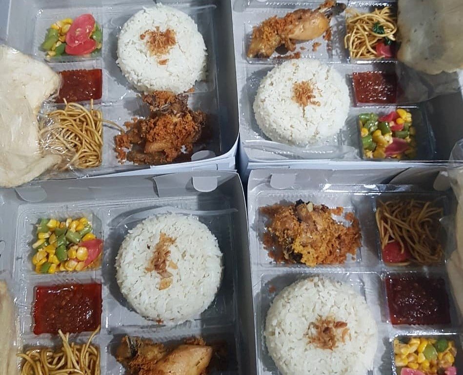 Nasi Box Silver - Nasi Kotak depok